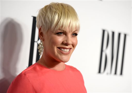 A picture of the singer P!nk.