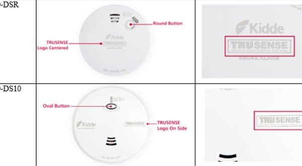 Kiddie smoke alarm recall