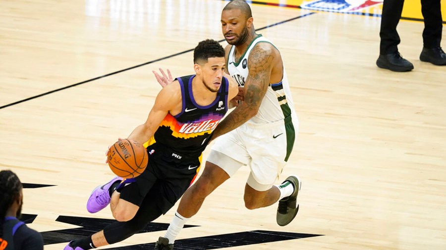 Devin Booker, P.J. Tucker