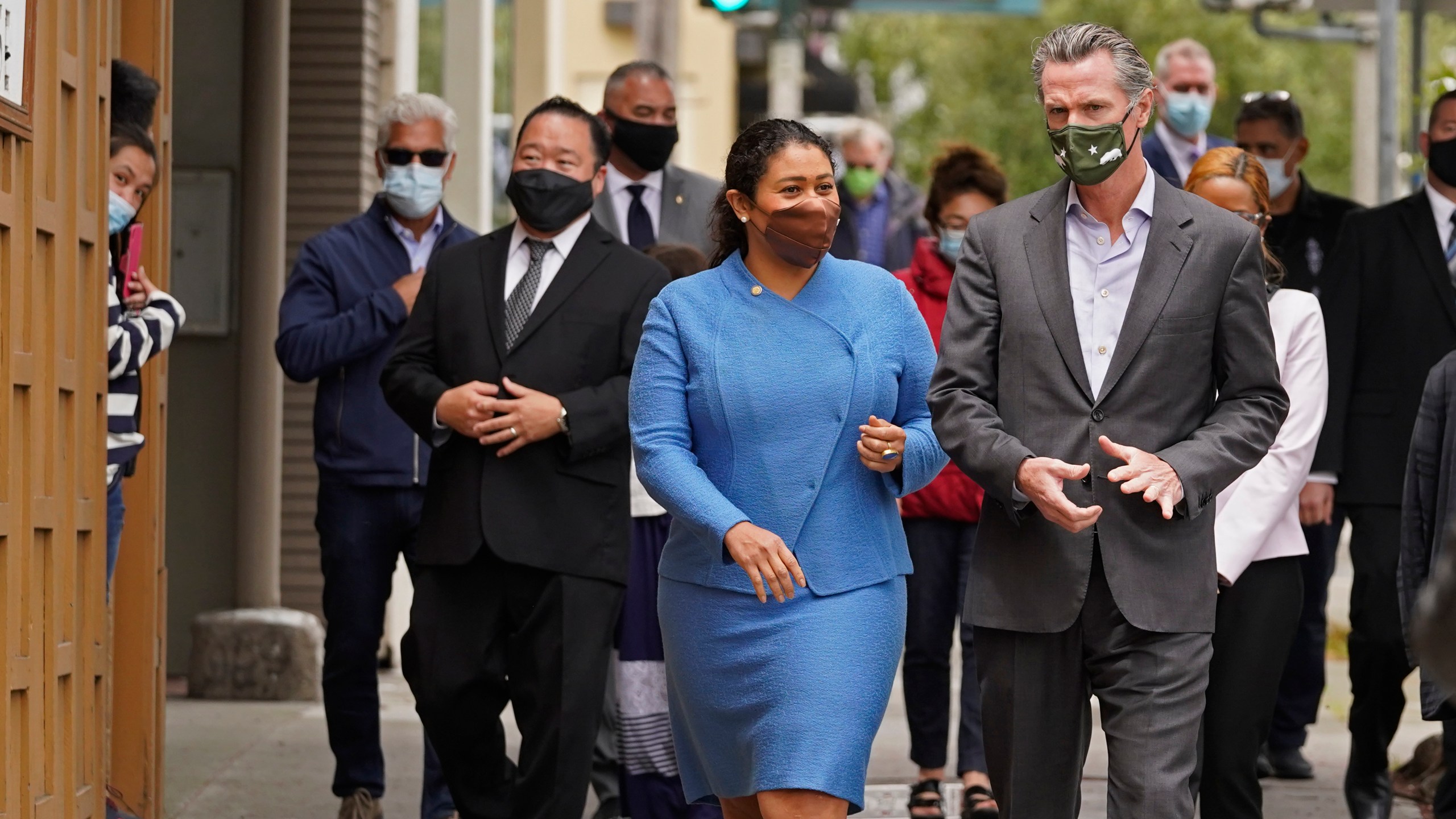 Gavin Newsom, London Breed