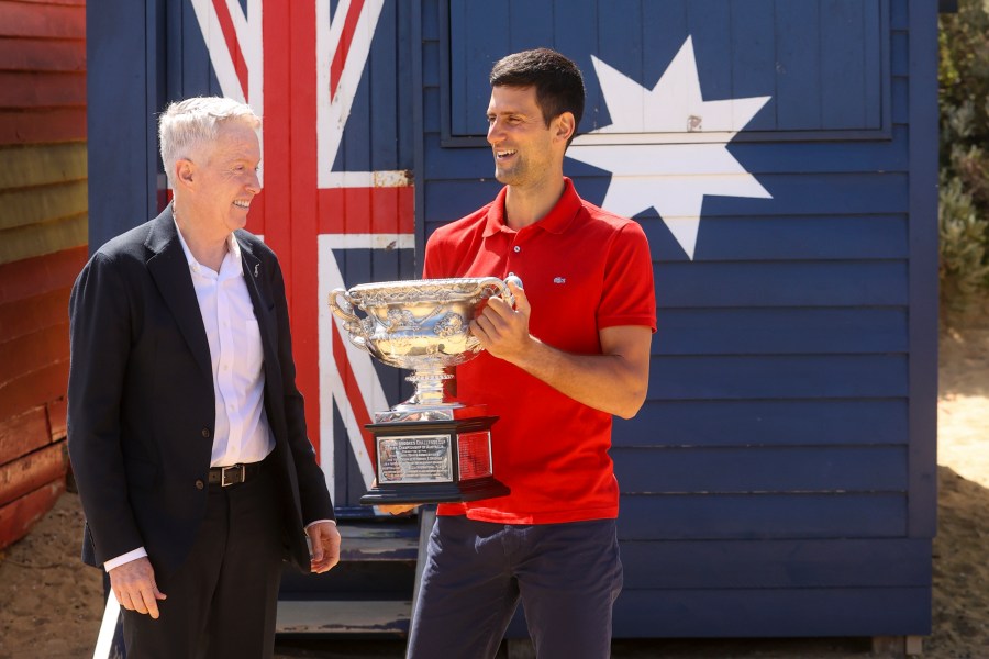 Novak Djokovic, Craig Tiley