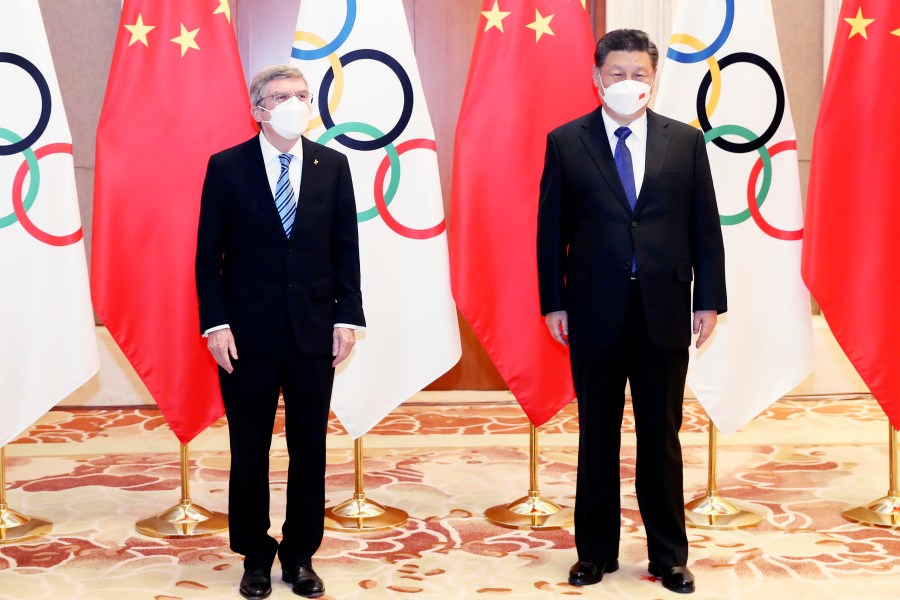 Xi Jinping, Thomas Bach