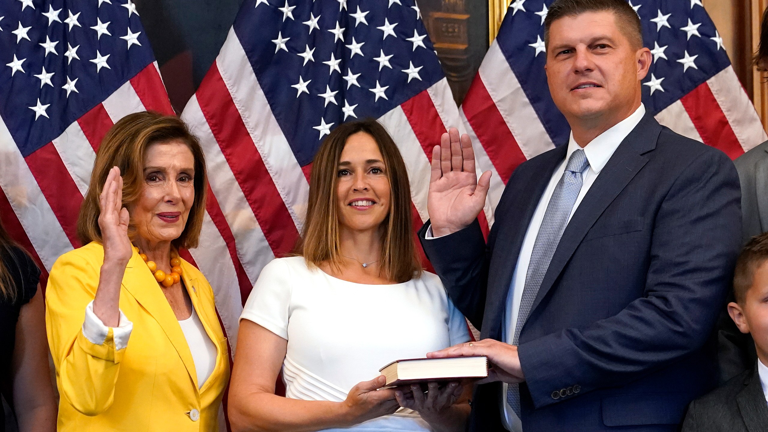 Nancy Pelosi, Brad Finstad, Jaclyn Finstad