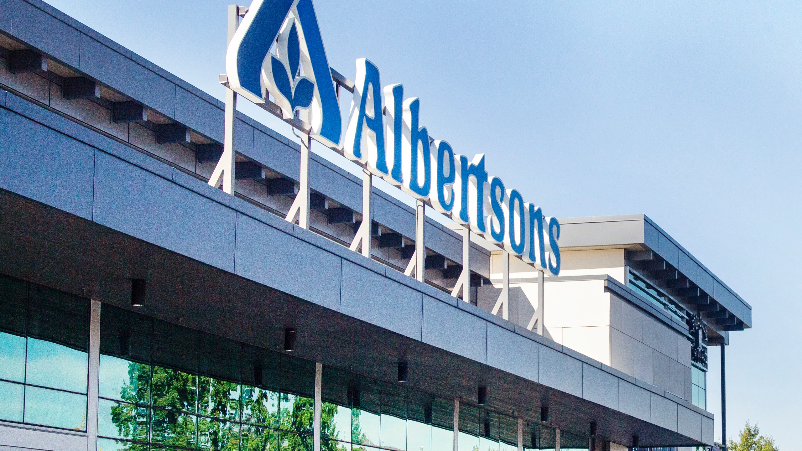 An Albertsons grocery store is seen in Boise, Idaho.