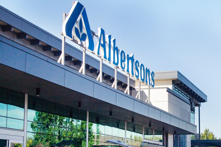 An Albertsons grocery store is seen in Boise, Idaho.