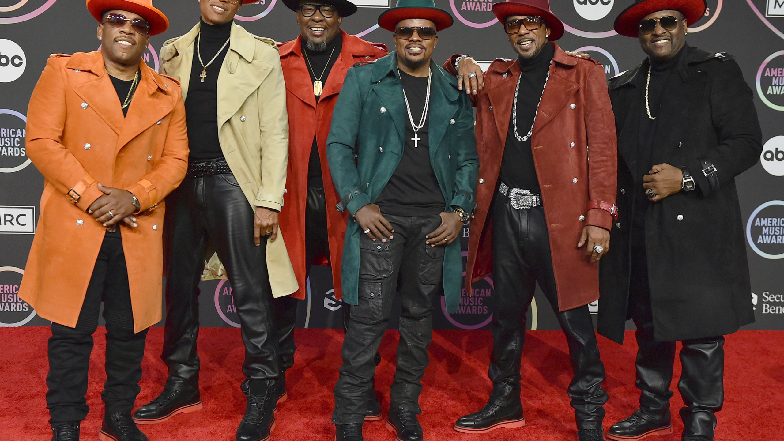 Michael Bivins, Ronnie Devoe, Bobby Brown, Ricky Bell, Ralph Tresvant, Johnny Gill