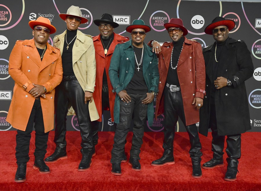 Michael Bivins, Ronnie Devoe, Bobby Brown, Ricky Bell, Ralph Tresvant, Johnny Gill