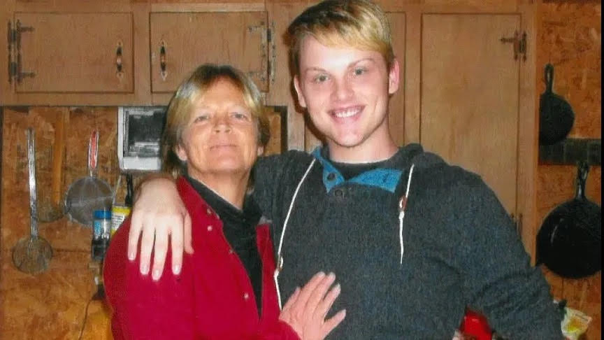 Stephen Smith and his mother, Sandy are seen here in an undated picture.