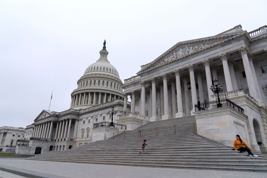 The U.S. Capitol is seen on Saturday, May 20, 2023, in Washington. President Joe Biden’s administration is reaching for a deal with Republicans led by House Speaker Kevin McCarthy as the nation faces a deadline as soon as June 1 to raise the country's borrowing limit, now at $31 trillion, to keep paying the nation’s bills. Republicans are demanding steep spending cuts the Democrats oppose. (AP Photo/Jose Luis Magana)