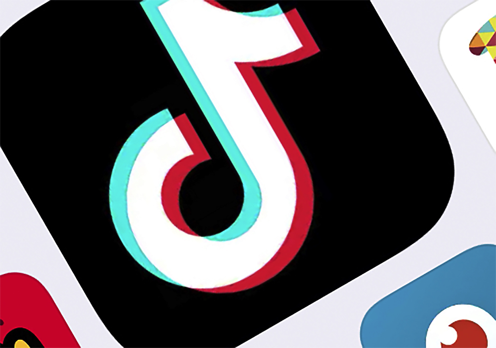 FILE - The icon for TikTok is seen, Feb. 25, 2020, in New York. TikTok’s Chief Operating Officer, V Pappas, is leaving the popular social media platform after nearly five years at the company. The news was announced in a note sent to employees Thursday morning, June 22, 2023, and later shared on Twitter. (AP Photo, File)