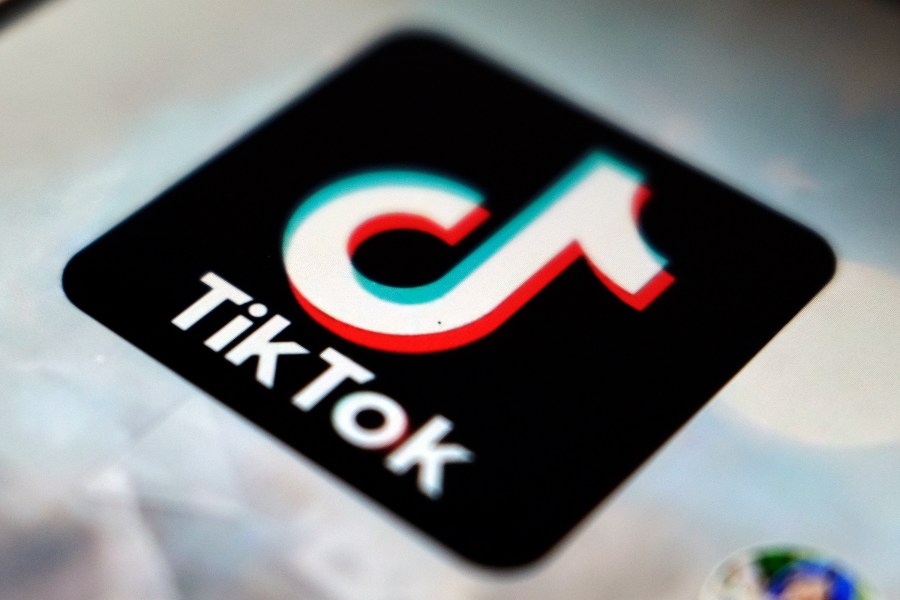 FILE - The TikTok app logo, in Tokyo, on Sept. 28, 2020. TikTok needs to do more to get ready for new European Union digital rules designed to keep users safe online, a top official said Tuesday July 18, 2023. (AP Photo/Kiichiro Sato, File)