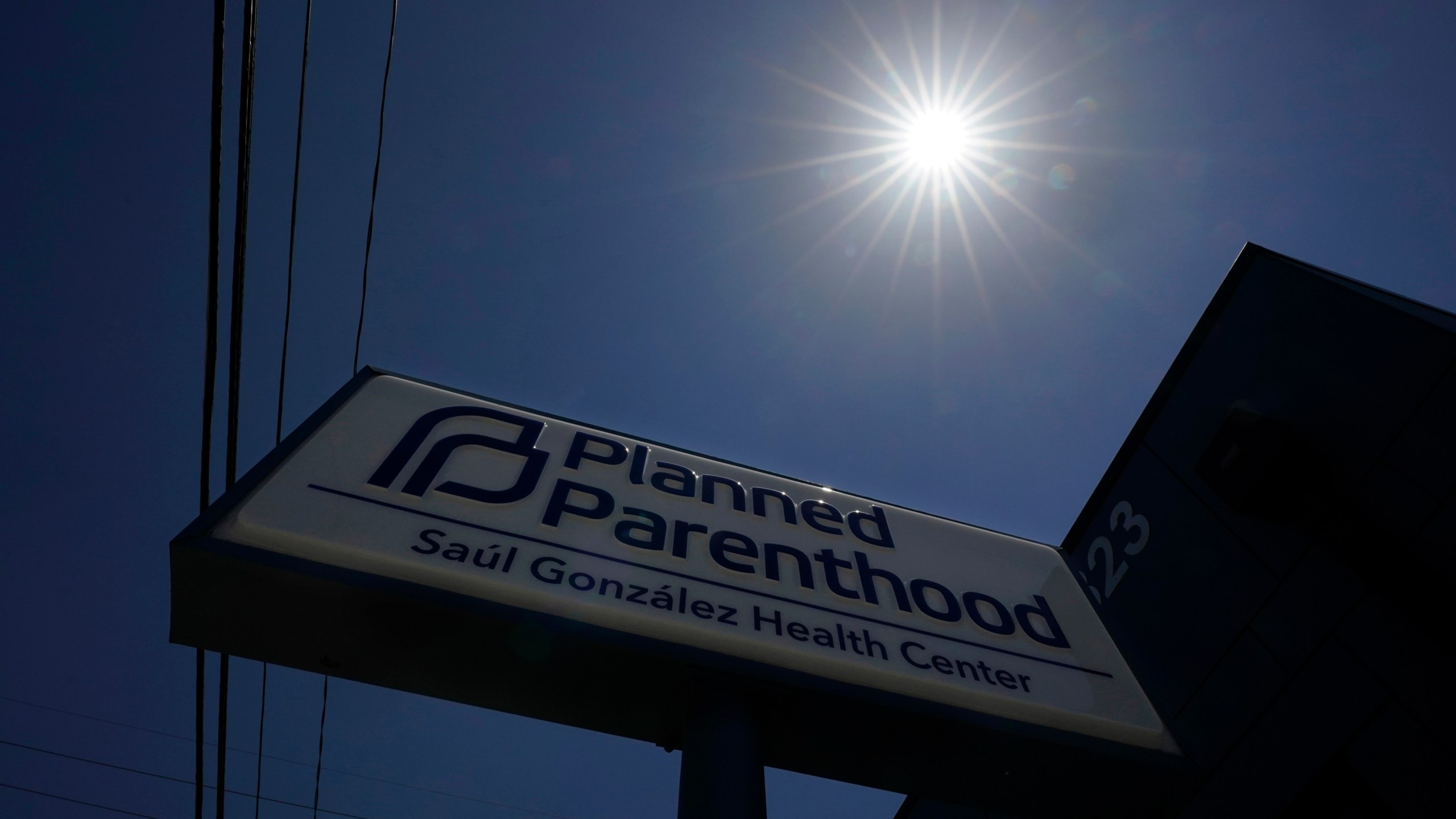 A Planned Parenthood sign is seen at a facility in Austin, Texas, Monday, Aug. 14, 2023. A federal judge who ordered restrictions on the abortion pill mifepristone will consider Tuesday, Aug. 15, whether Planned Parenthood must pay potentially hundreds of millions of dollars to the state of Texas over fraud claims. (AP Photo/Eric Gay)