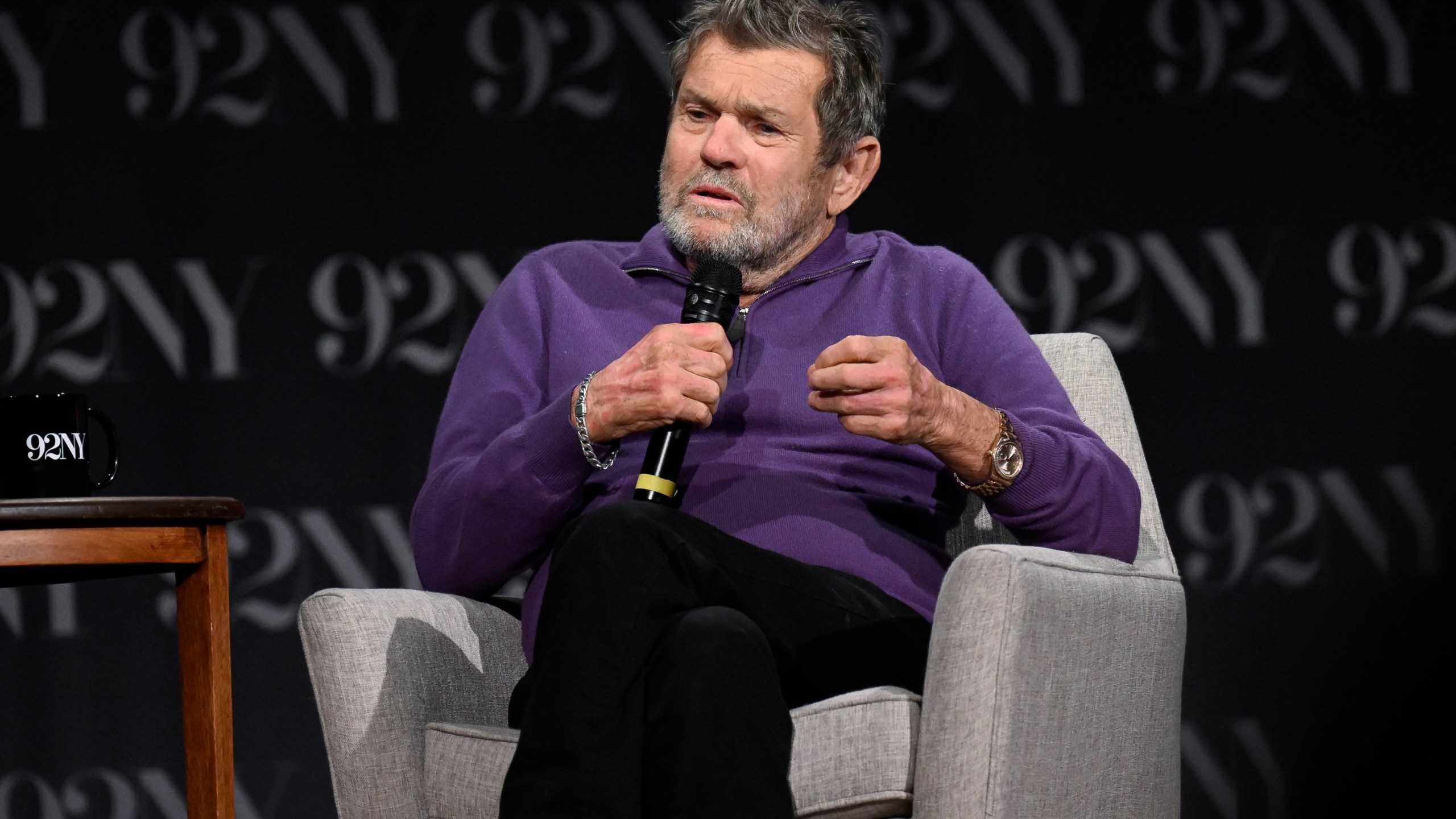 FILE - Jann Wenner discusses his new book "Like a Rolling Stone: A Memoir," at 92nd Street Y, Tuesday, Sept. 13, 2022, in New York. Wenner, who founded Rolling Stone magazine and was a co-founder of the Rock & Roll Hall of Fame, has been removed from the hall’s board of directors after denigrating Black and female musicians. a day after Wenner’s comments were published in a New York Times interview. (Photo by Evan Agostini/Invision/AP, File)