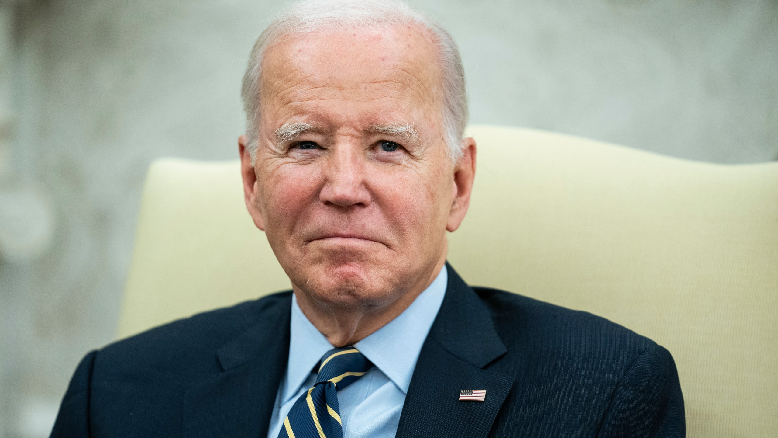 President Joe Biden meets with Ukrainian President Volodymyr Zelenskyy in the Oval Office of the White House, Thursday, Sept. 21, 2023, in Washington. (AP Photo/Evan Vucci)