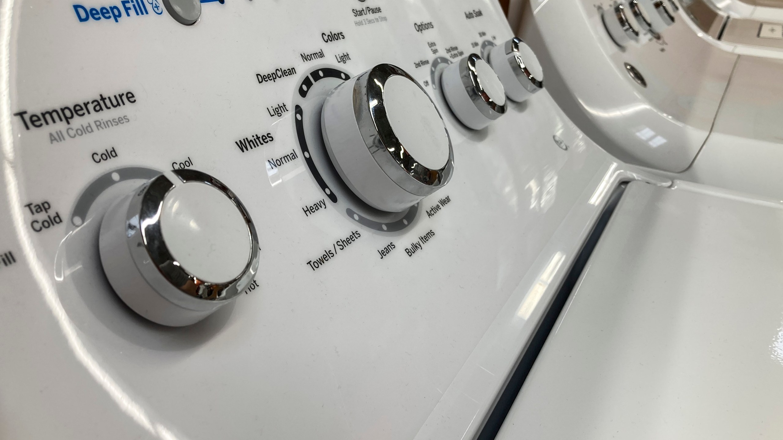 General Electric washing machines are displayed at a retailer, Friday, Sept. 15, 2023, in Marietta, Ga. On Tuesday, the Conference Board reports on U.S. consumer confidence for September. (AP Photo/Mike Stewart)