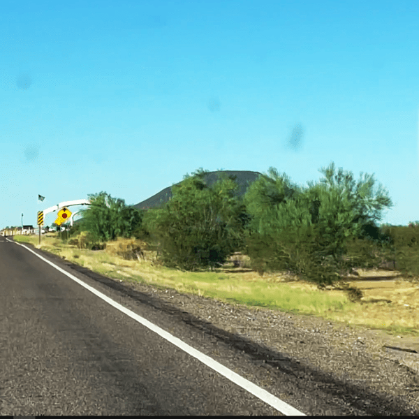 A U.S. Border Patrol checkpoint near Ajo, Arizona.