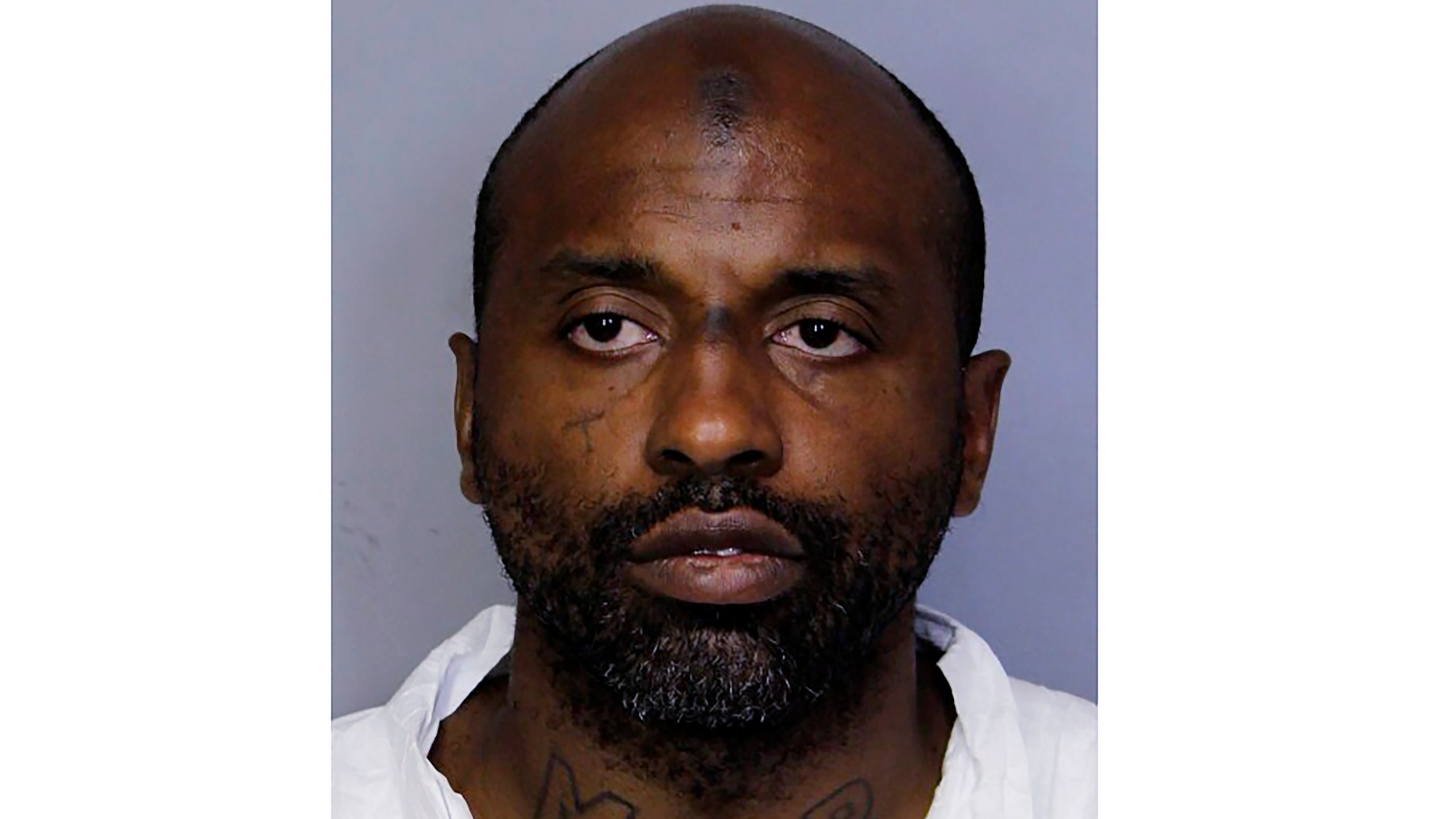 This image provided by the Delaware Department of Justice shows Keith Gibson. Jury selection begins in the first trial of the suspected serial killer who calls himself “the Beast” and is accused in the deaths of several people in Delaware and Pennsylvania in 2021. Gibson is being tried in Delaware for killing a cellphone store manager and another man in separate robberies. (Delaware Department of Justice via AP)