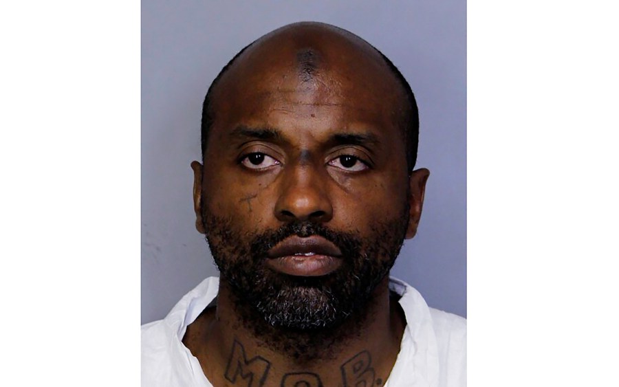 This image provided by the Delaware Department of Justice shows Keith Gibson. Jury selection begins in the first trial of the suspected serial killer who calls himself “the Beast” and is accused in the deaths of several people in Delaware and Pennsylvania in 2021. Gibson is being tried in Delaware for killing a cellphone store manager and another man in separate robberies. (Delaware Department of Justice via AP)