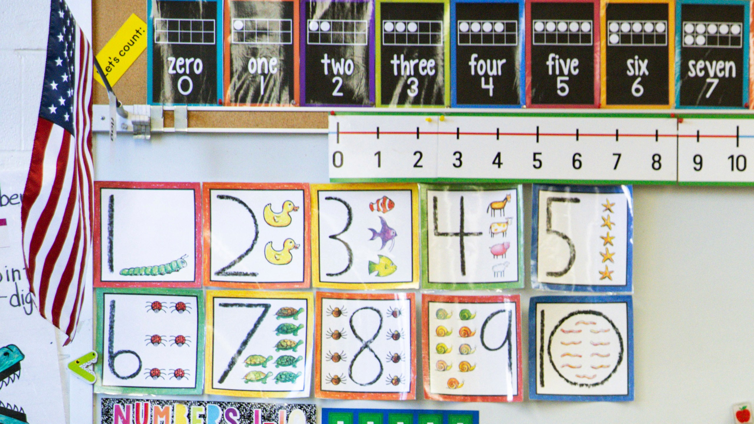 FILE - Instructional materials are posted on a wall of a kindergarten class in Maryland on Tuesday, Jan. 24, 2023. The proportion of U.S. kindergartners exempted from school attendance vaccination requirements has hit its highest level ever, 3%, U.S. health officials said Thursday, Nov. 9, 2023. (AP Photo/Julia Nikhinson, File)