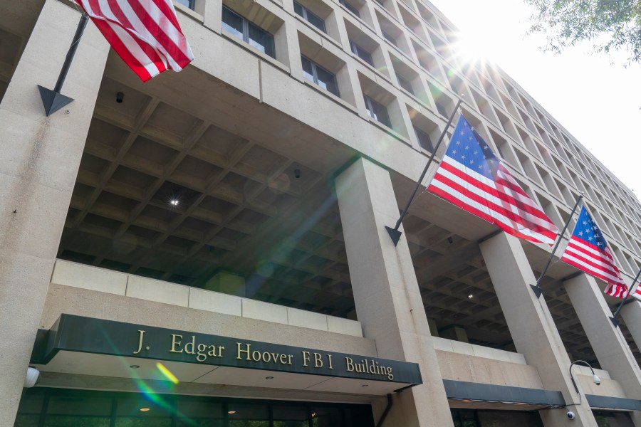 FILE - The J. Edgar Hoover FBI Building, home to the FBI headquarters, is seen, June 9, 2023, in Washington. A federal watchdog will investigate how the Biden administration chose a site for a new FBI headquarters following a contentious competition and allegations of conflict of interest. Virginia political leaders said Thursday that the Inspector General for the General Services Administration is probing the decision to locate the facility in Greenbelt, Maryland, over a site in Virginia. (AP Photo/Alex Brandon, File)