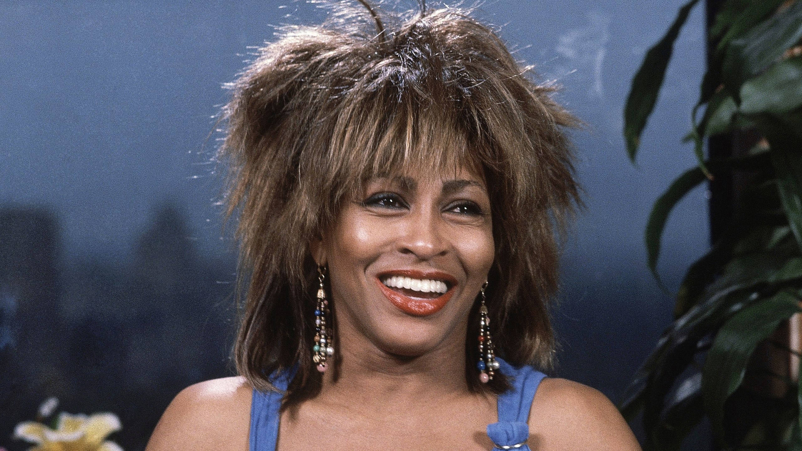 FILE - Tina Turner is shown during an interview for NBC'TV "Friday Nite Videos" at the Essex House Hotel in New York on Sept. 14, 1984. Turner, died May 24, 2023. (AP Phot/Richard Drew)