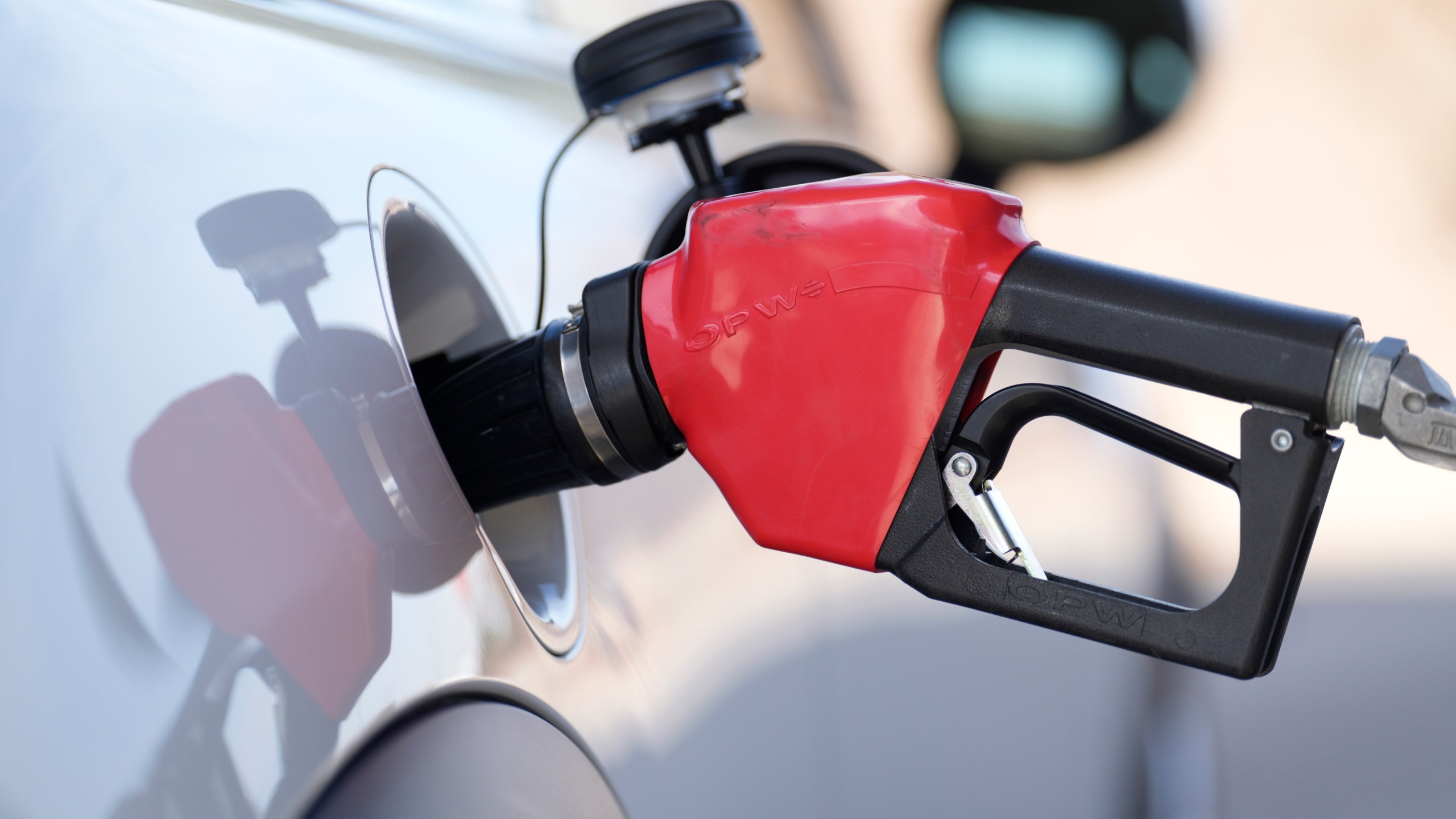 FILE - Fuel is pumped into a vehicle at a Costco gasoline station on Nov. 30, 2023, in Thornton, Colo. On Thursday, Feb. 20, 2024, the Commerce Department issues its January report on consumer spending. (AP Photo/David Zalubowski, File)