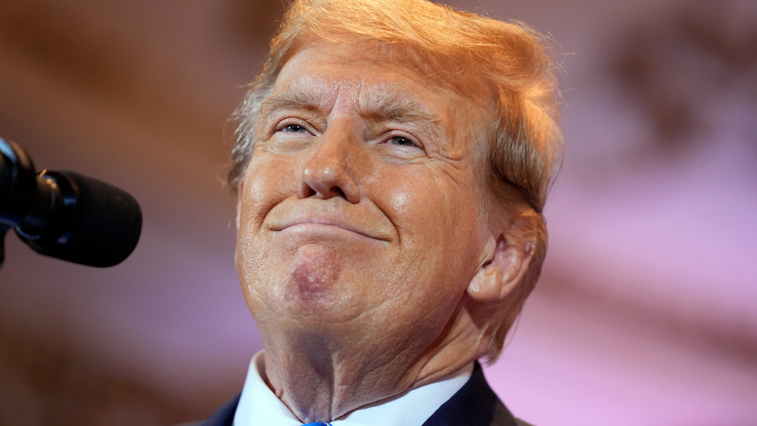 Republican presidential candidate former President Donald Trump speaks at a Super Tuesday election night party Tuesday, March 5, 2024, at Mar-a-Lago in Palm Beach, Fla. (AP Photo/Evan Vucci)