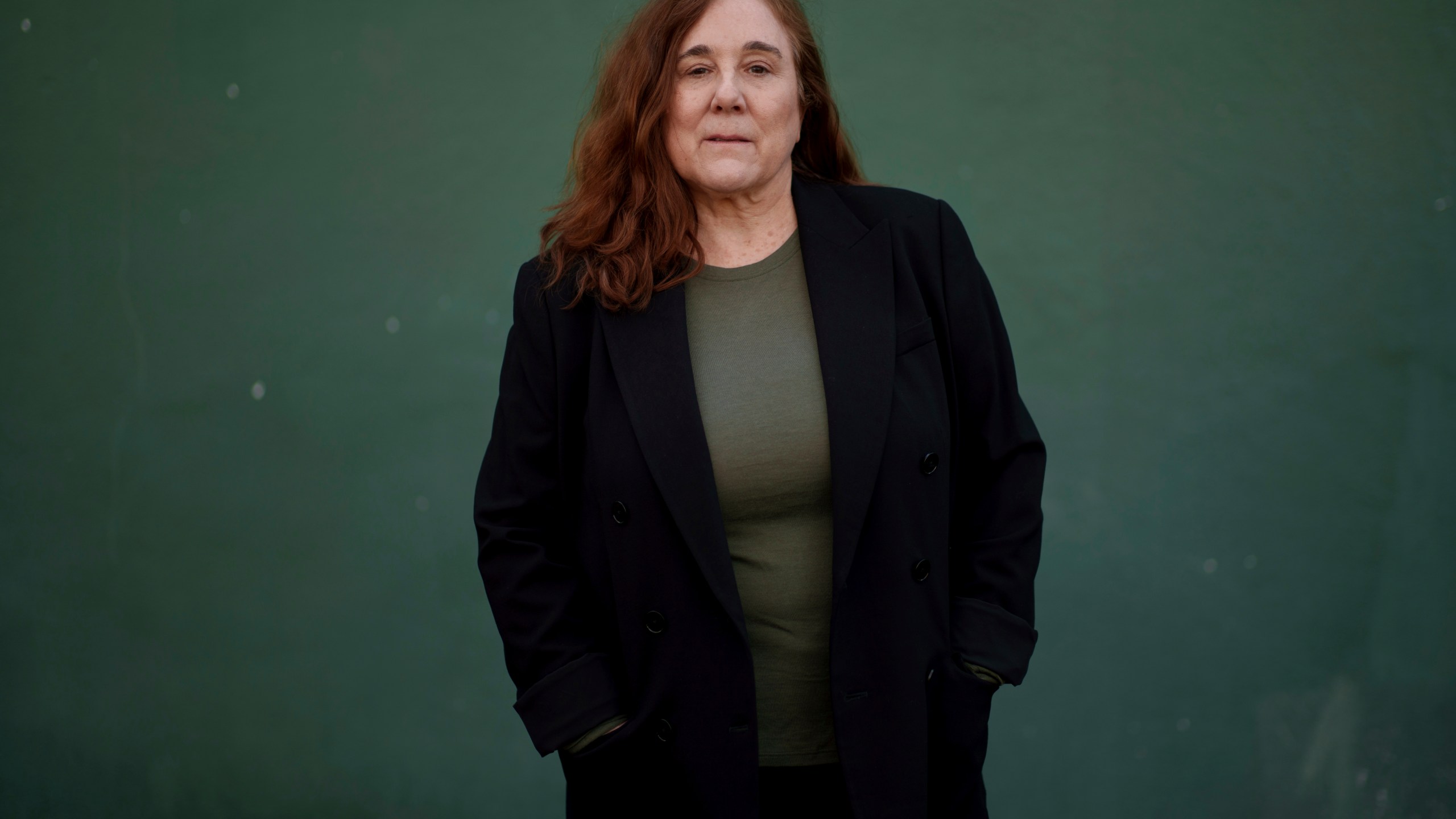 Gabrielle Longhi poses for a portrait, Friday, March 8, 2024, in Los Angeles. In a recent lawsuit, Longhi alleges she was sexually abused at Stone Ridge School of the Sacred Heart in Bethesda, Maryland. The sexual abuse of children by Catholic nuns often has been overlooked in the Catholic clergy abuse crisis, but survivors of nun abuse hope to raise awareness of the issue. (AP Photo/Eric Thayer)