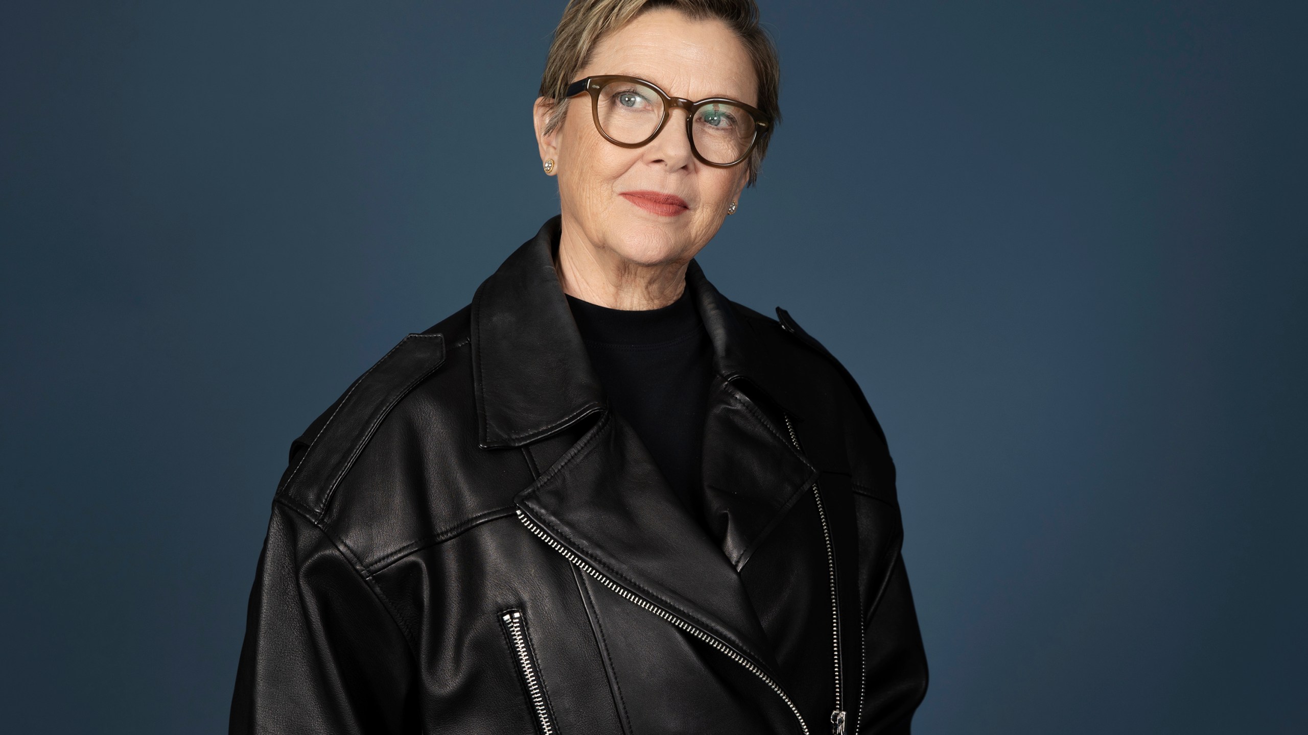 Annette Bening poses for a portrait to promote "Apples Never Fall" on Thursday, Feb. 15, 2024, in Los Angeles. (Photo by Rebecca Cabage/Invision/AP)