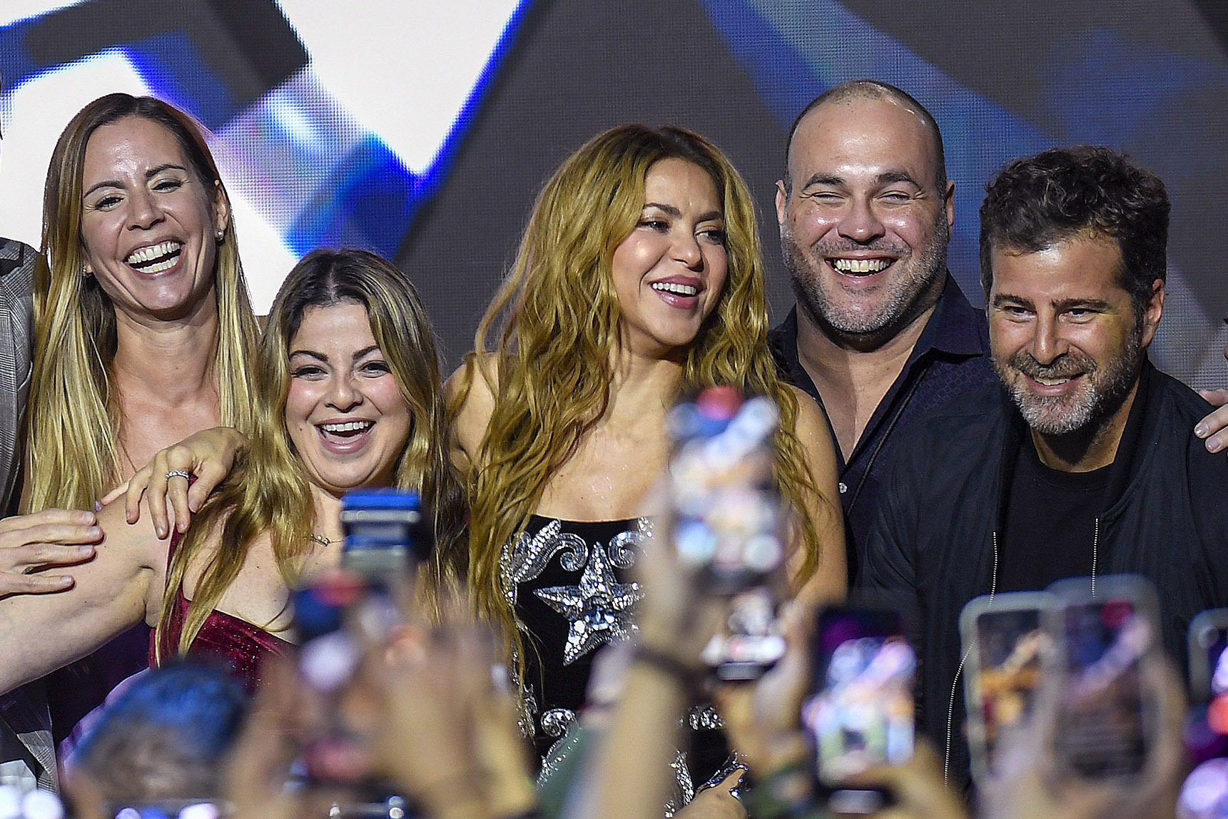 Shakira celebrates the official release of her new album, "Las Mujeres Ya No Lloran," early Friday, March 22, 2024, in Hollywood, Fla. (AP Photo/Michael Laughlin)