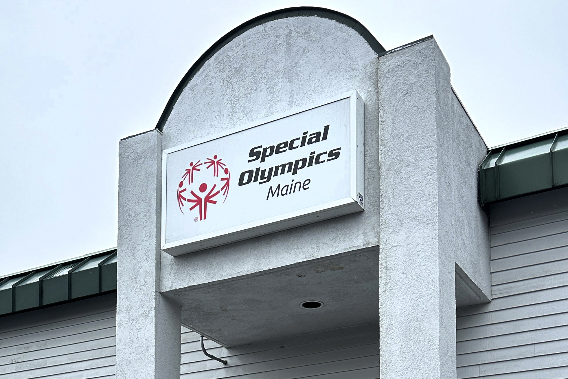 The main office of Special Olympics Maine, which is being sued over alleged sexual abuse by its founder, is seen on Friday, March 29, 2024 in South Portland, Maine. (AP Photo/David Sharp)