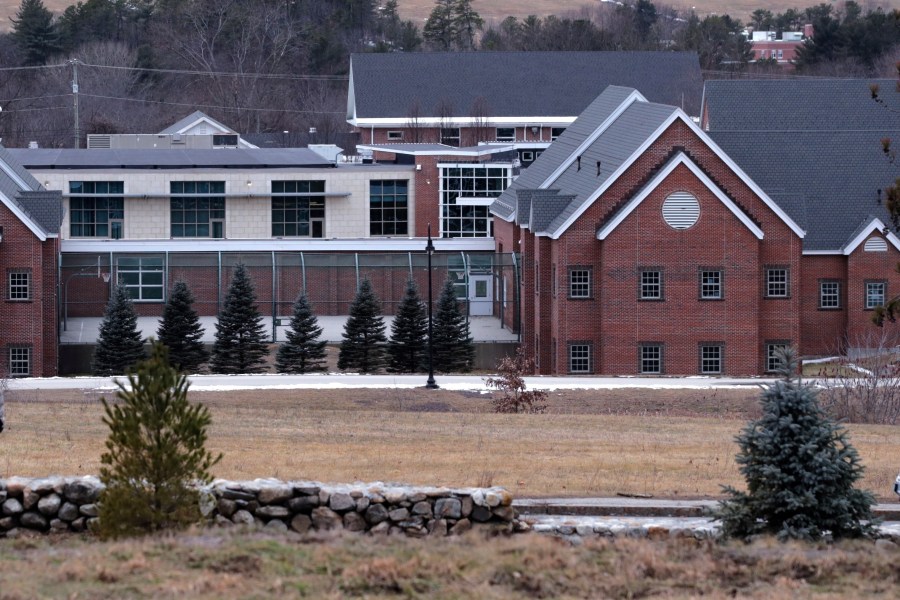 FILE - The Sununu Youth Services Center in Manchester, N.H., stands among trees, Jan. 28, 2020. Karen Lemoine, a woman who worked at New Hampshire’s youth detention center three decades ago, testified Wednesday, April 10, 2024, that supervisors and staff were dismissive at best and menacing at worst when she reported suspected abuse. (AP Photo/Charles Krupa, File)