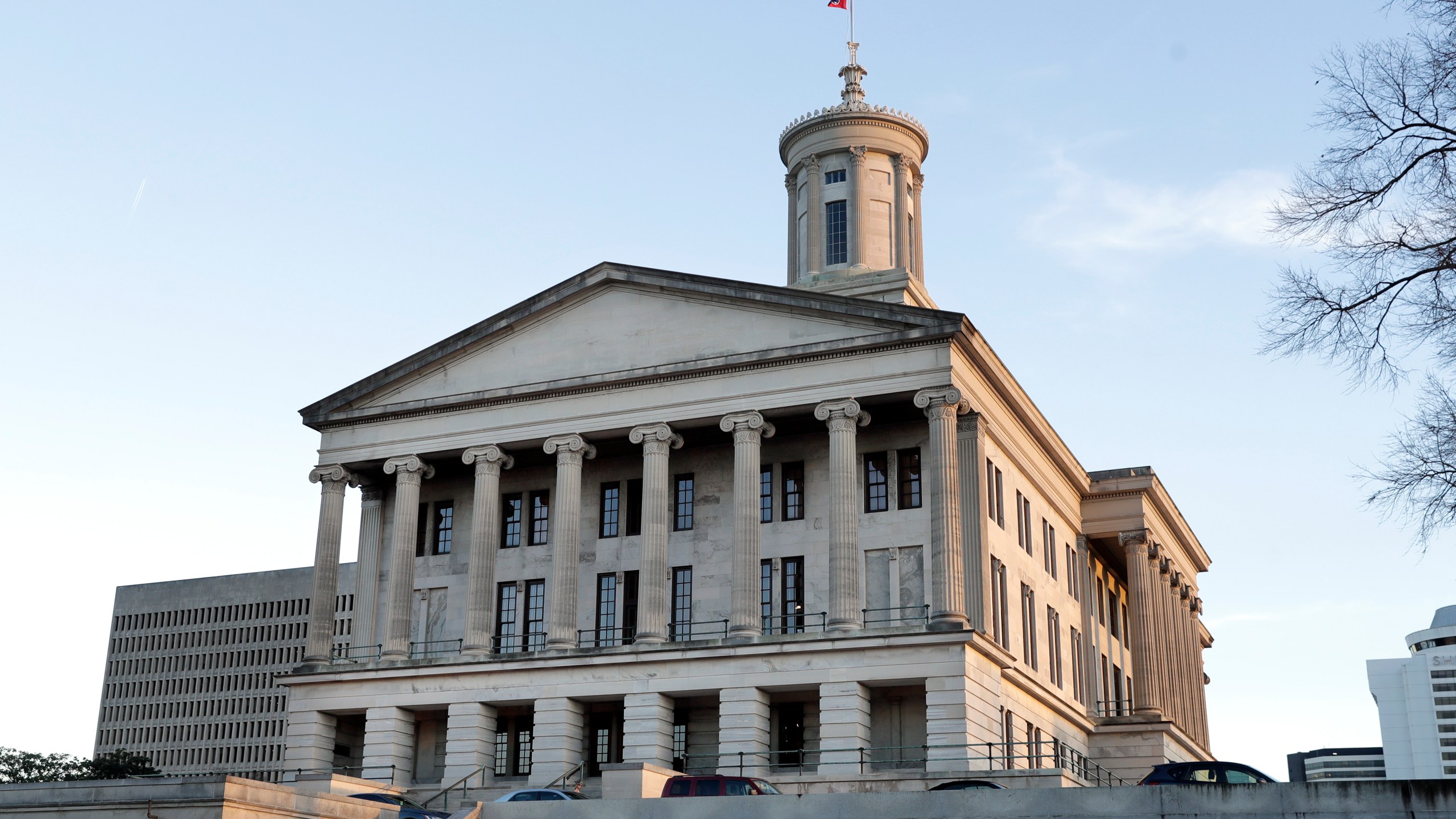 FILE - The Tennessee Capitol is seen, Jan. 8, 2020, in Nashville, Tenn. Republican lawmakers in Tennessee advanced a proposal Tuesday, April 9, 2024, to allow some teachers to carry handguns on public school grounds, a move that would mark one of the state’s biggest expansions of gun access since a deadly shooting at a private elementary school last year. (AP Photo/Mark Humphrey, File)