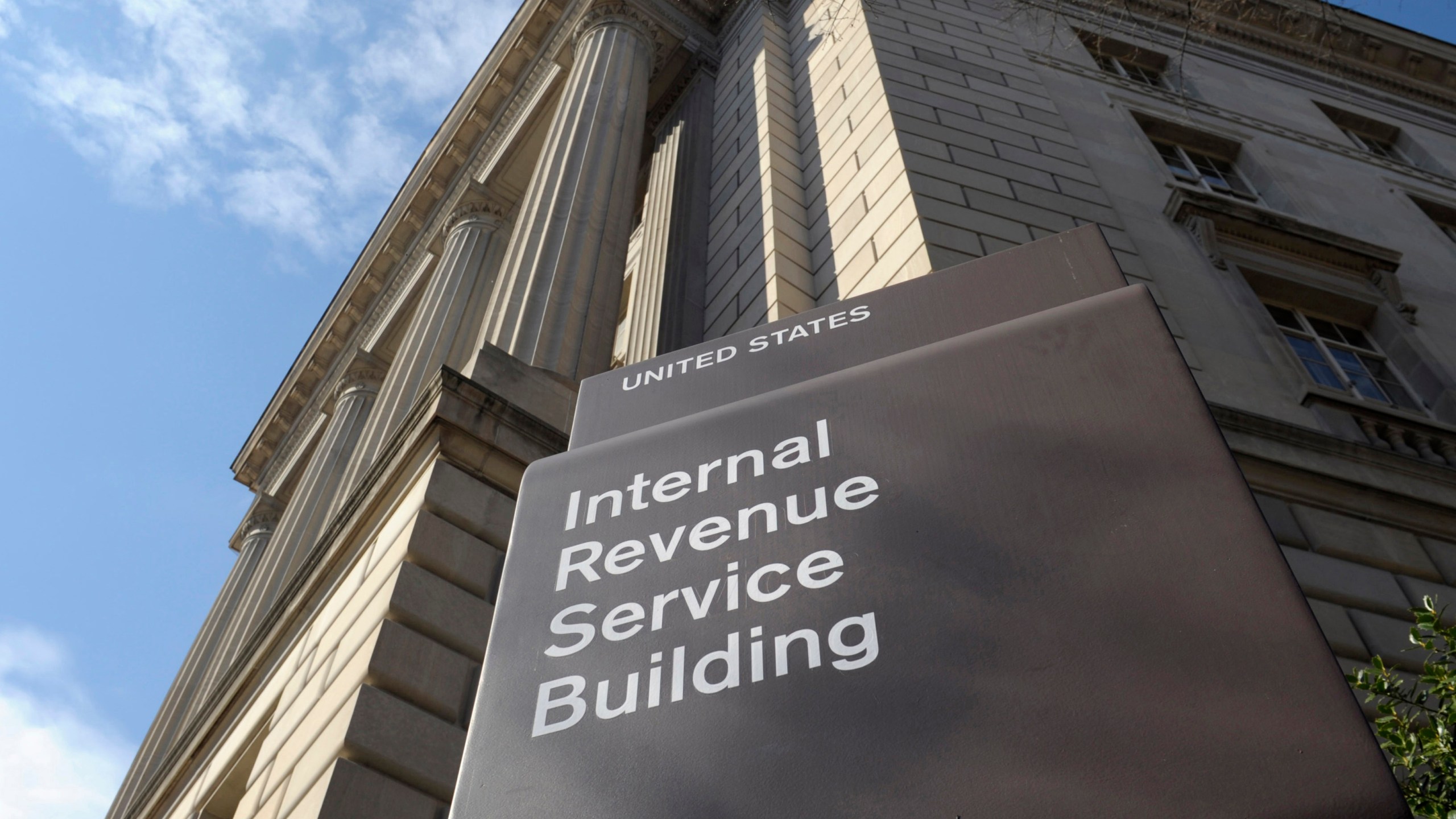 FILE - The exterior of the Internal Revenue Service (IRS) building is seen in Washington, on March 22, 2013. The IRS is promoting the improvements its made to its customer service since its received tens of billions in new funds through Democrats' Inflation Reduction Act. Agency leadership is trying to bring attention to what's been done to repair the agency's image as an outdated and maligned tax collector. Monday, April 15, 2024, is the last day to submit tax returns or to file an extension. (AP Photo/Susan Walsh, File)