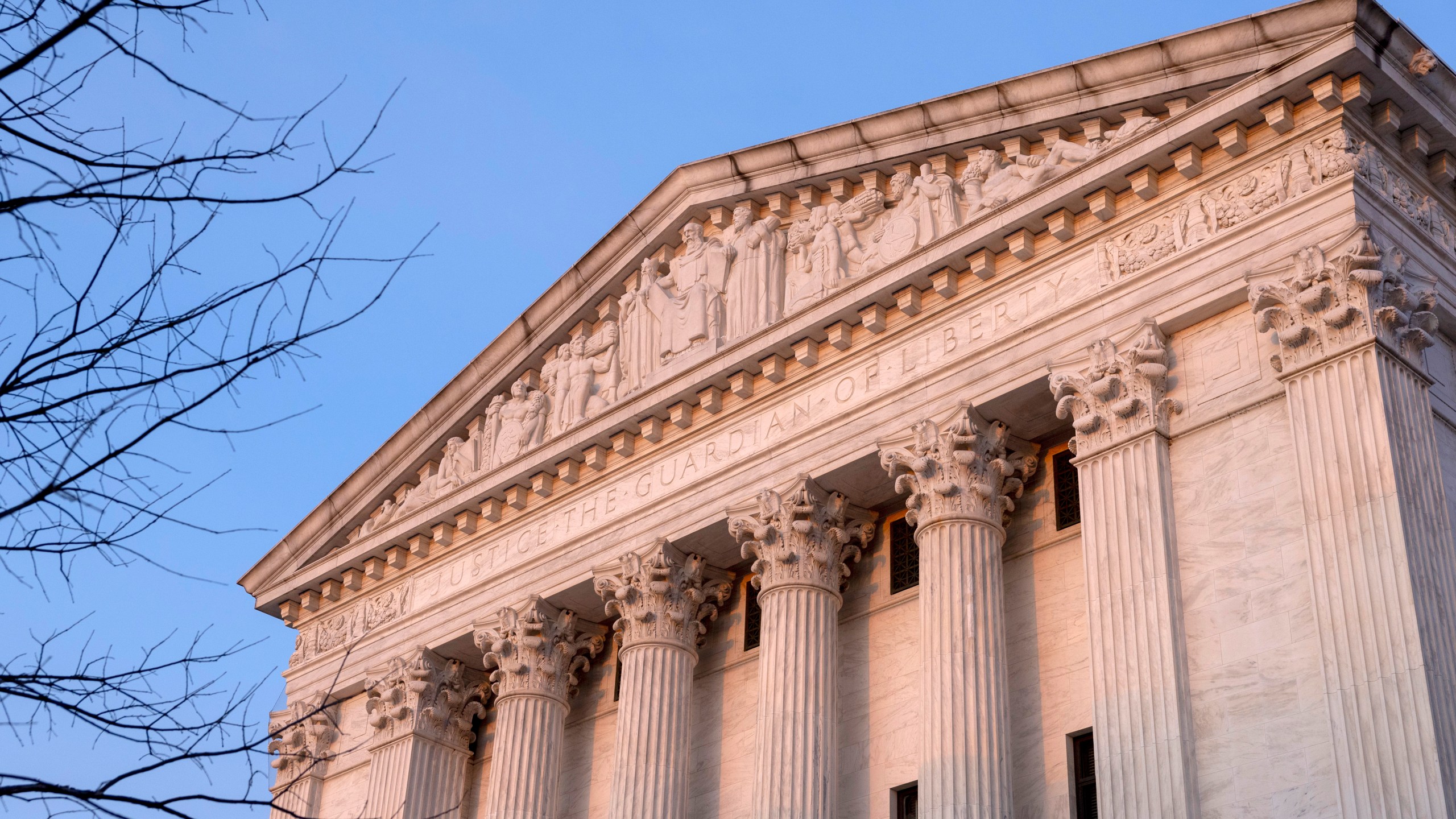 FILE - The Supreme Court of the United States is seen in Washington, March 26, 2024. (AP Photo/Amanda Andrade-Rhoades, File)