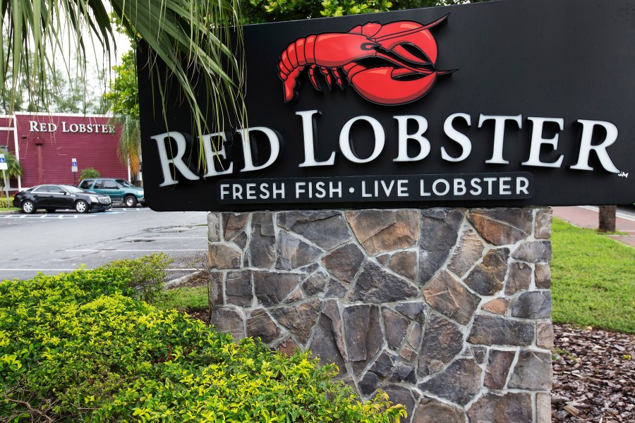 FILE - A Red Lobster restaurant is shown Sept.13, 2016, in North Miami, Fla. It was announced the week of May 13, 2024, that dozens of Red Lobster locations across the U.S. are now on the chopping block. (AP Photo/Wilfredo Lee, File)