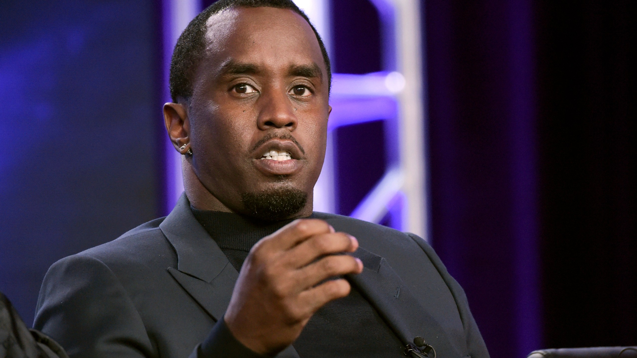 Sean 'Diddy' Combs participates in a panel.