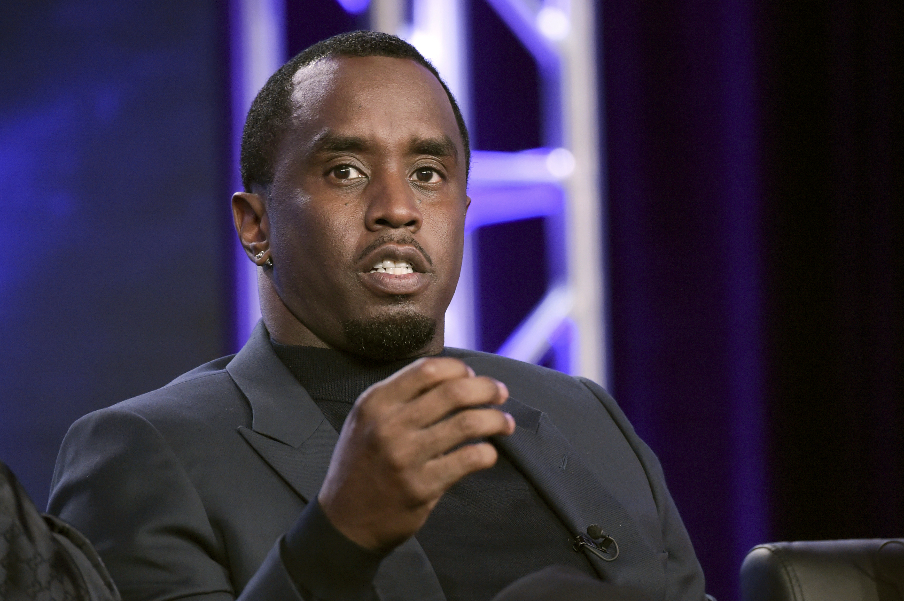 Sean 'Diddy' Combs participates in a panel.