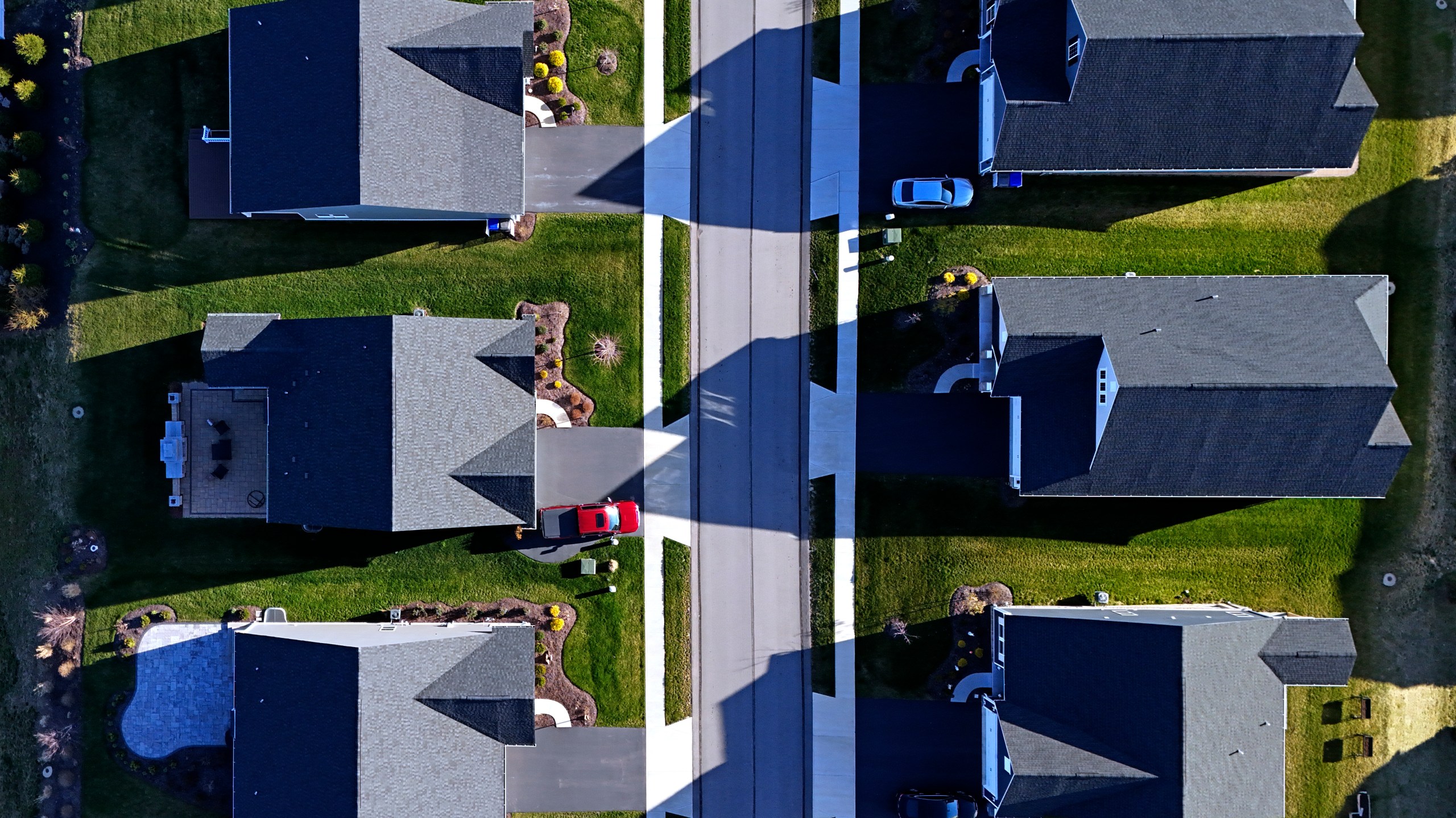 FILE - A housing development in Middlesex, Pa., is shown on March 29, 2024. The National Association of Realtors reports on existing home sales for April on Wednesday, May 22, 2024. (AP Photo/Gene J. Puskar, File)