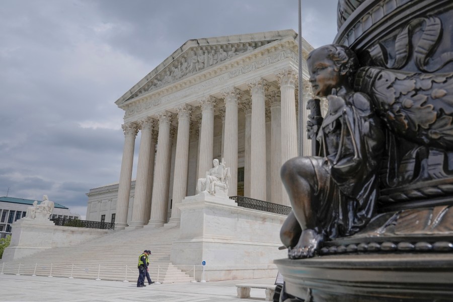 FILE - The U.S. Supreme Court is seen, April 25, 2024, in Washington. (AP Photo/Mariam Zuhaib, File)