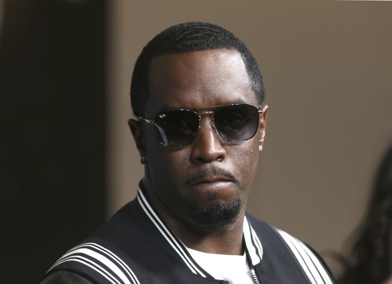 Sean "Diddy" Combs arrives at a movie premiere in Los Angeles on May 30, 2018.