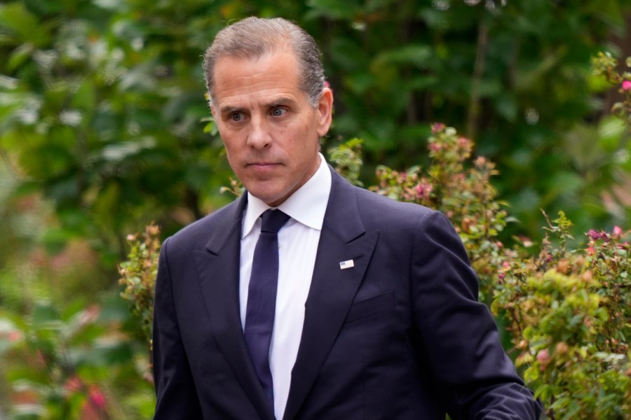 Hunter Biden departs from federal court, Tuesday, June 11, 2024, in Wilmington, Del. (AP Photo/Matt Slocum)