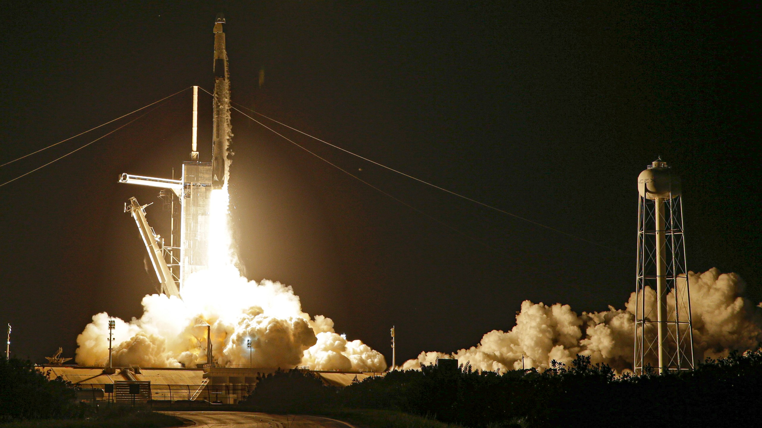 FILE - A SpaceX Falcon 9 lifts off with four private citizens from pad 39A at the Kennedy Space Center in Cape Canaveral, Fla., Wednesday Sept. 15, 2021. New research presents the largest set of information yet regarding how the human body reacts to spaceflight. (AP Photo/John Raoux, File)