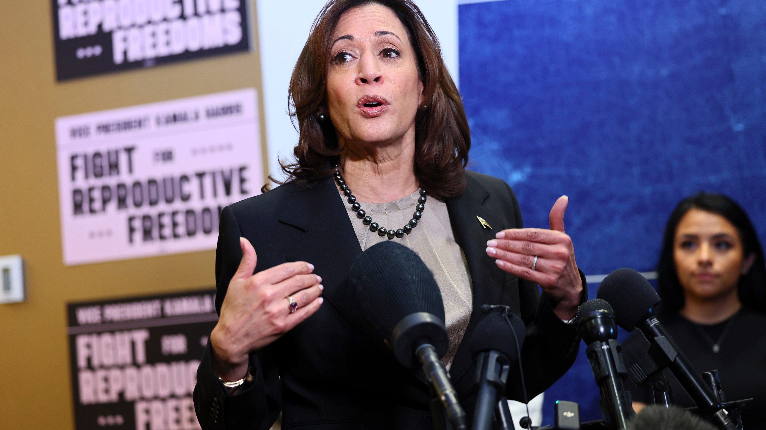 Vice President Kamala Harris speaks at Planned Parenthood.