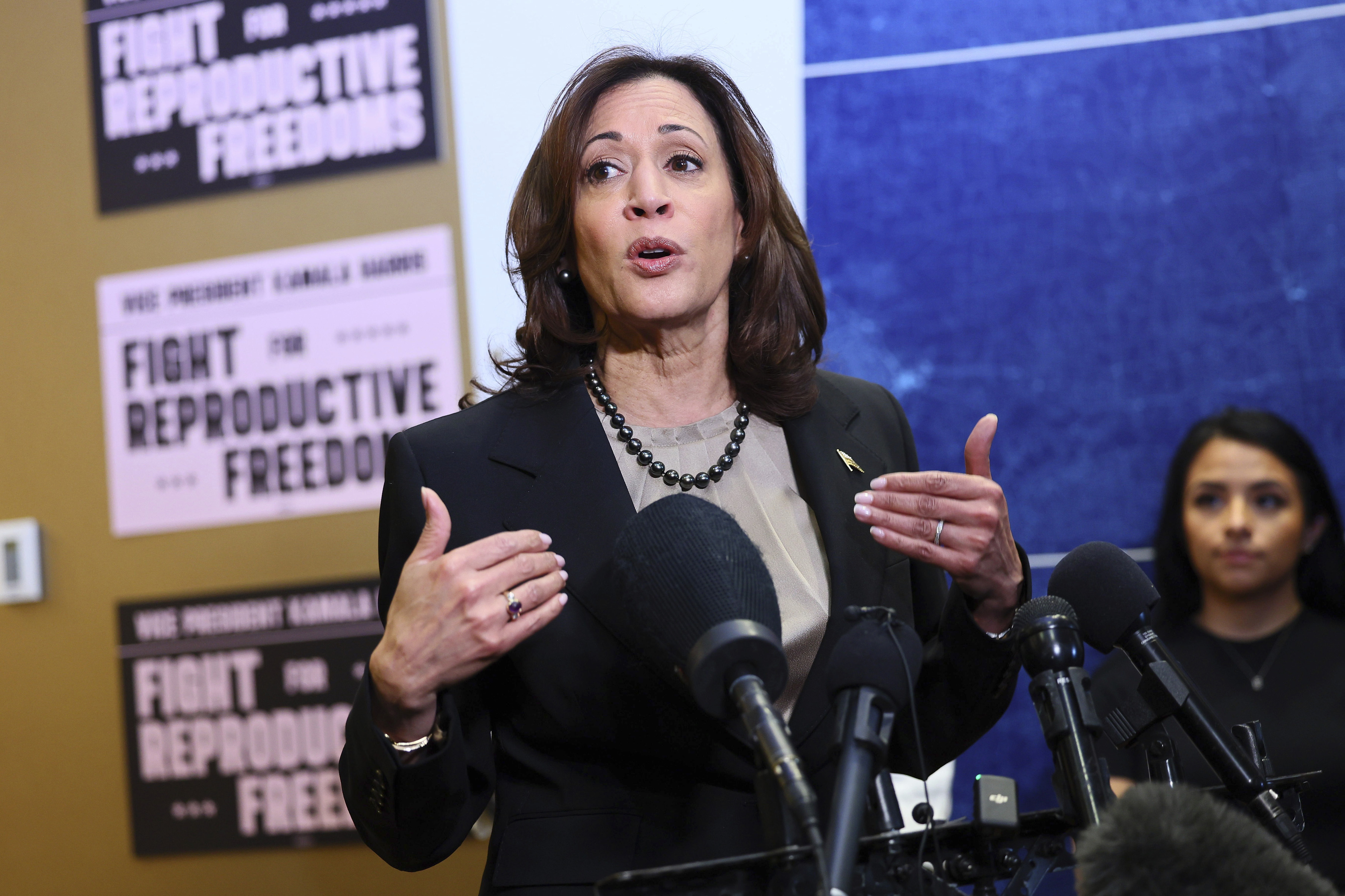 Vice President Kamala Harris speaks at Planned Parenthood.