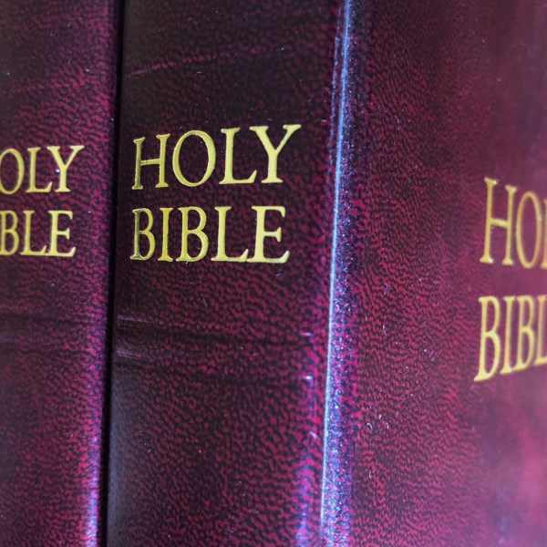 FILE - Bibles are displayed in Miami. Religious publishers say President Trump's most recently proposed tariffs on Chinese imports could result in a Bible shortage, July 5, 2019. Republican State Superintendent Ryan Walters ordered public schools Thursday, June 27, 2024, to incorporate the Bible into lessons for grades 5 through 12, the latest effort by conservatives to incorporate religion into classrooms. (AP Photo/Marta Lavandier, File)