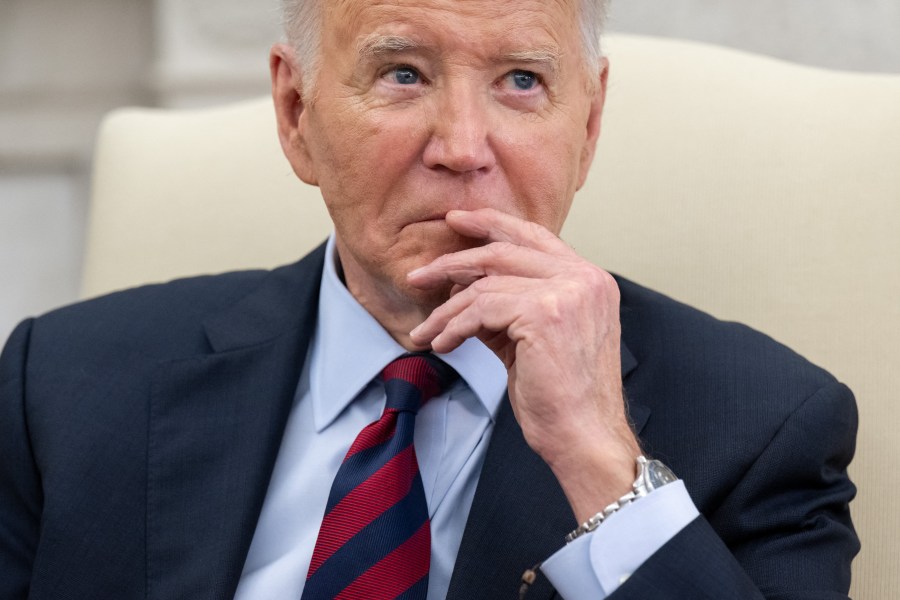 President Joe Biden at a meeting in the White House June 17,2024.