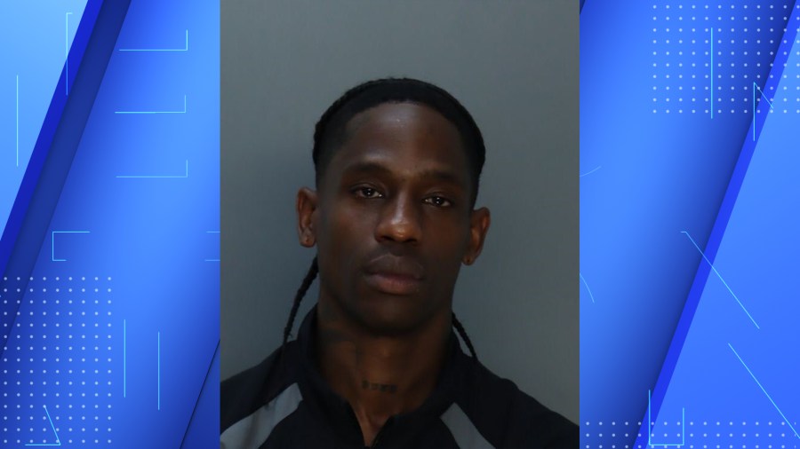 Rapper Travis Scott was arrested in Miami on June 20, 2024.