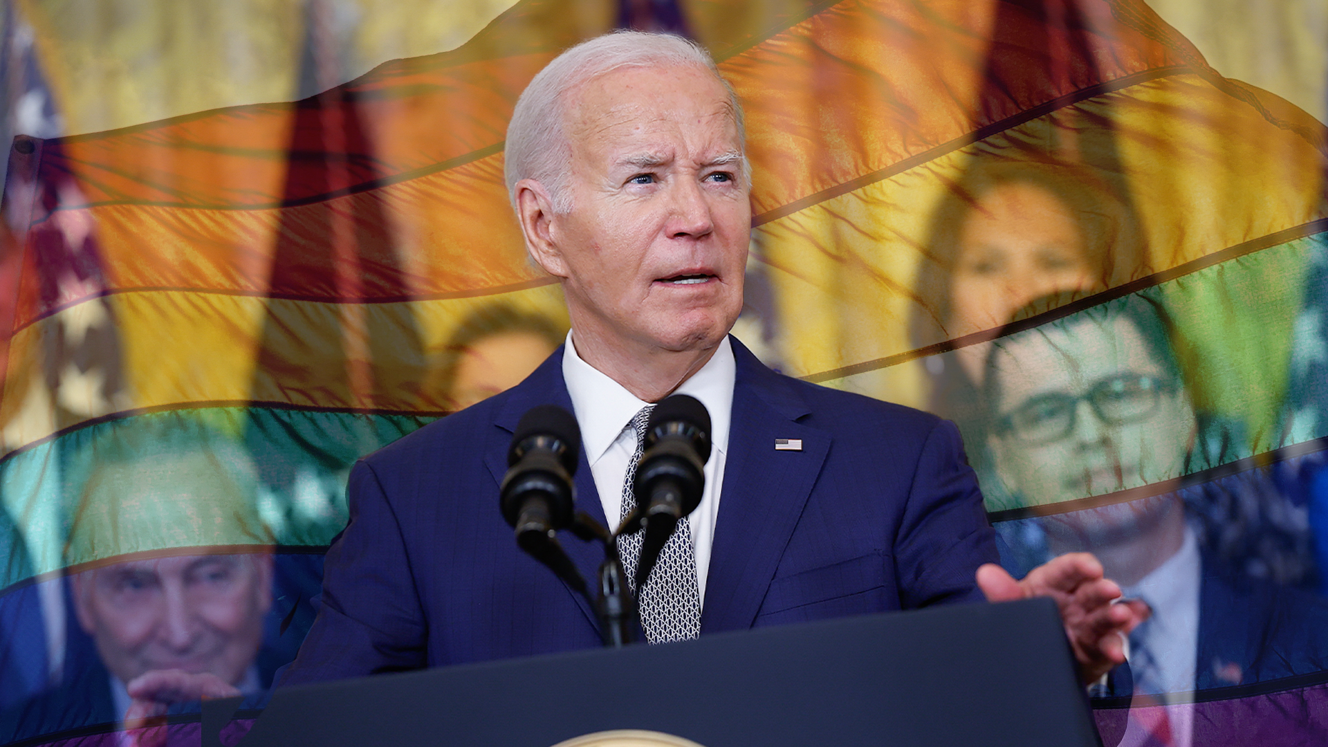 President Joe Biden pardoned LGBTQ+ ex-service members convicted under a now-repealed ban on gay sex.