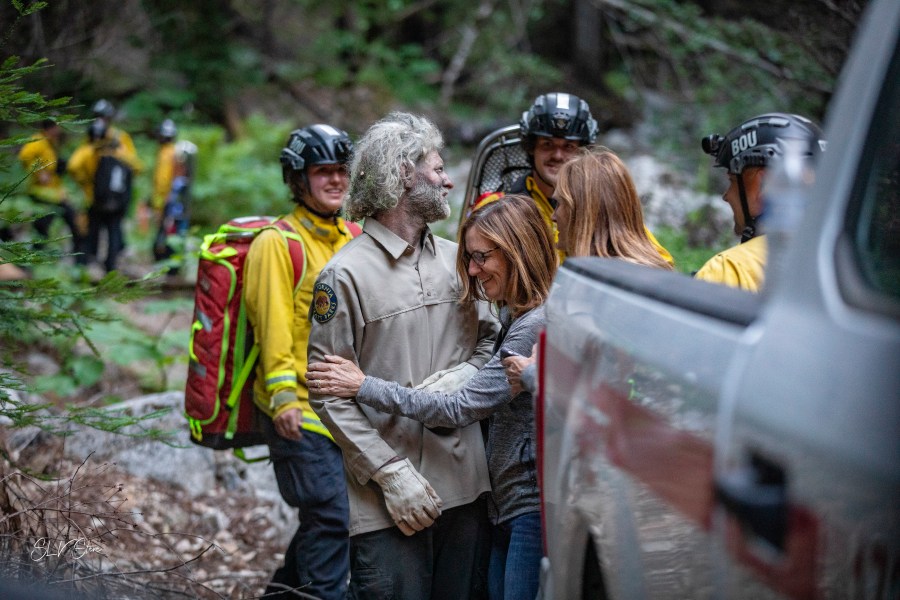 34-year-old Lukas McClish is found safe in California’s Big Basin State Park.